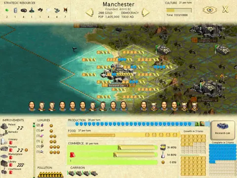 Captura de tela de Sid Meier's Civilization III (1 de 3)