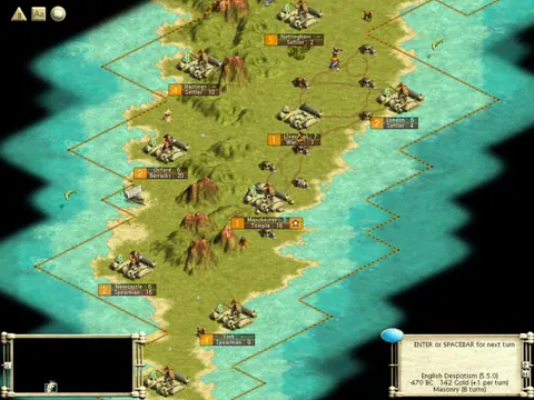 Captura de tela de Sid Meier's Civilization III (2 de 3)