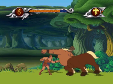 Captura de tela de Disney's Hercules Action Game (4 de 4)