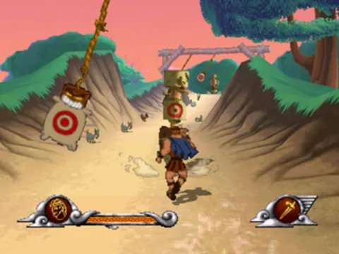 Captura de tela de Disney's Hercules Action Game (2 de 4)