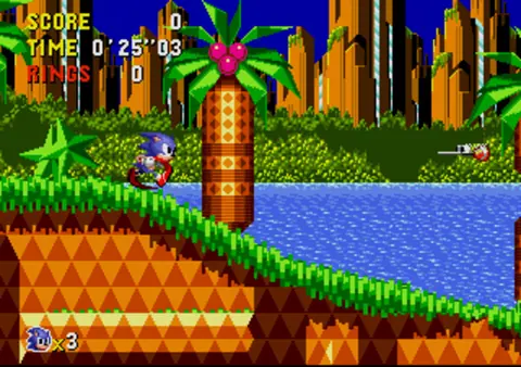 Captura de tela de Sonic CD (2 de 4)