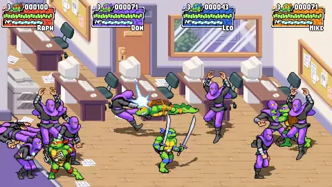 Captura de tela de Teenage Mutant Ninja Turtles: Shredder's Revenge (4 de 4)