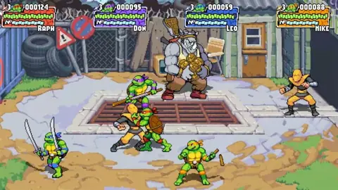 Captura de tela de Teenage Mutant Ninja Turtles: Shredder's Revenge (2 de 4)