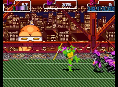 Captura de tela de Teenage Mutant Ninja Turtles IV: Turtles in Time (2 de 4)
