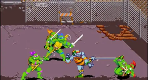 Captura de tela de Teenage Mutant Ninja Turtles IV: Turtles in Time (4 de 4)
