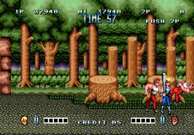Captura de tela de Double Dragon (3 de 3)