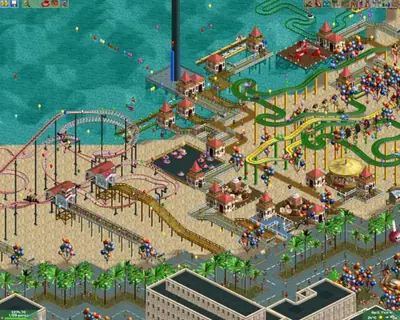 Captura de tela de RollerCoaster Tycoon 2 (1 de 4)