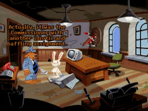 Captura de tela de Sam & Max Hit the Road (2 de 4)