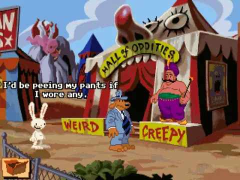 Captura de tela de Sam & Max Hit the Road (3 de 4)