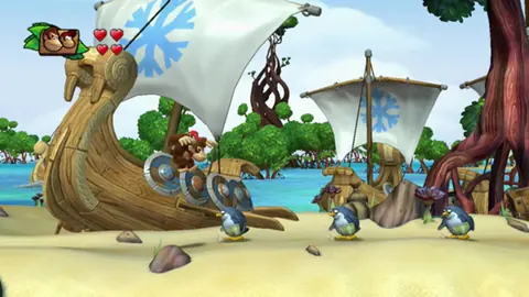 Captura de tela de Donkey Kong Country: Tropical Freeze (2 de 4)