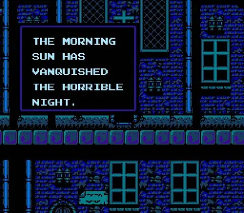 Captura de tela de Castlevania II: Simon's Quest (1 de 4)