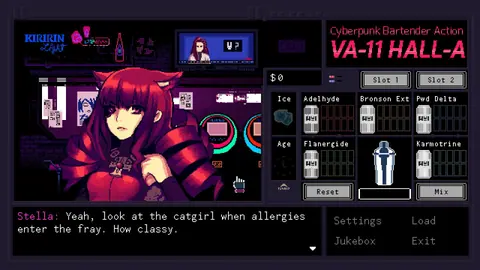 Captura de tela de VA-11 Hall-A: Cyberpunk Bartender Action (1 de 4)