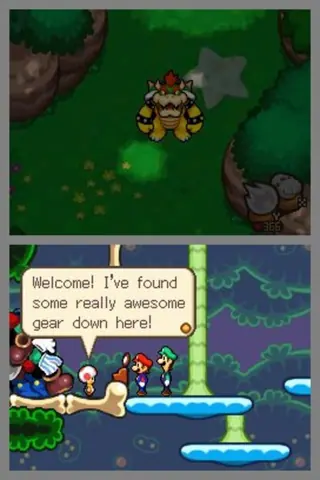 Captura de tela de Mario & Luigi: Bowser's Inside Story (4 de 4)