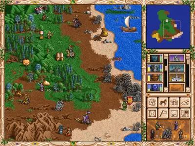 Captura de tela de Heroes of Might and Magic II: The Succession Wars (1 de 2)