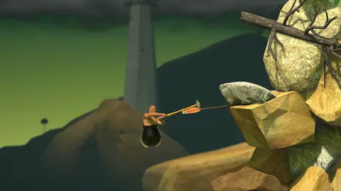 Captura de tela de Getting Over It with Bennett Foddy (2 de 4)