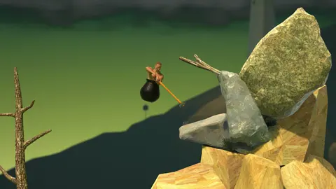 Captura de tela de Getting Over It with Bennett Foddy (4 de 4)