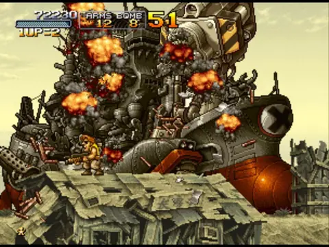 Captura de tela de Metal Slug X (3 de 4)