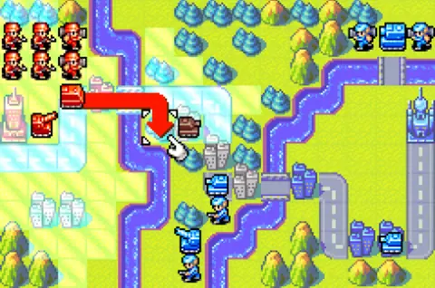 Captura de tela de Advance Wars (1 de 4)