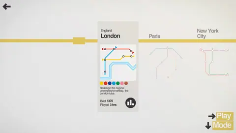 Captura de tela de Mini Metro (2 de 4)