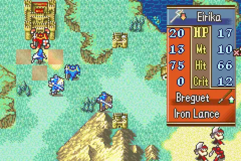 Captura de tela de Fire Emblem: The Sacred Stones (3 de 4)