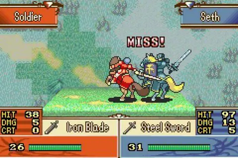 Captura de tela de Fire Emblem: The Sacred Stones (4 de 4)