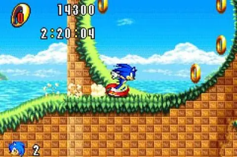 Captura de tela de Sonic Advance (1 de 1)