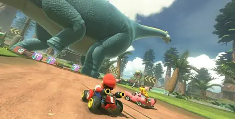 Captura de tela de Mario Kart World (3 de 4)