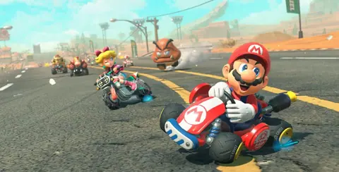 Captura de tela de Mario Kart World (1 de 4)