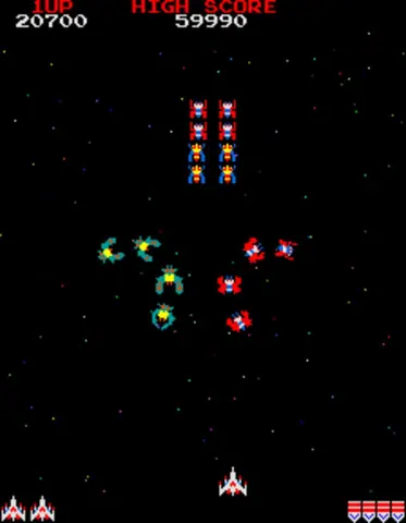 Captura de tela de Galaga (2 de 3)