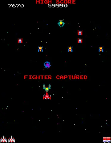 Captura de tela de Galaga (1 de 3)
