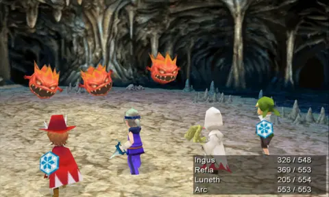 Captura de tela de Final Fantasy III (3 de 4)
