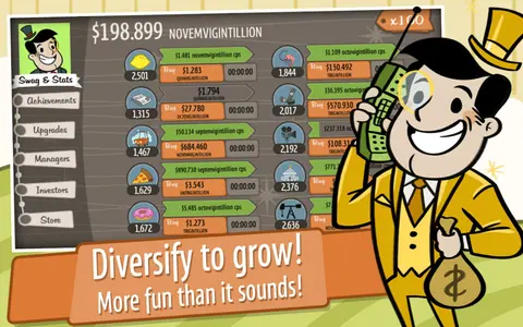 Captura de tela de AdVenture Capitalist (3 de 4)