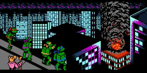 Captura de tela de Teenage Mutant Ninja Turtles II: The Arcade Game (3 de 3)