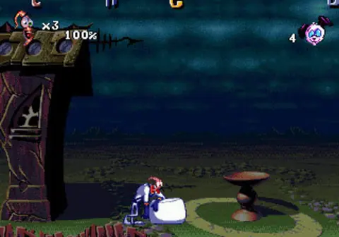 Captura de tela de Earthworm Jim 2 (4 de 4)