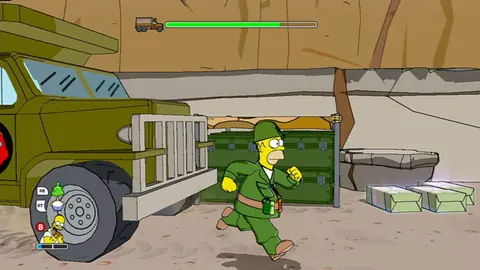 Captura de tela de The Simpsons Game (2 de 4)