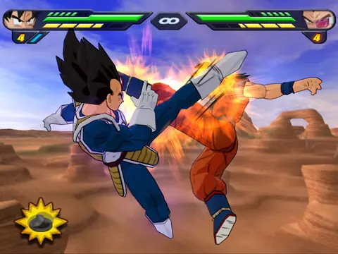 Captura de tela de Dragon Ball Z: Budokai Tenkaichi 2 (3 de 4)
