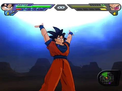 Captura de tela de Dragon Ball Z: Budokai Tenkaichi 2 (4 de 4)