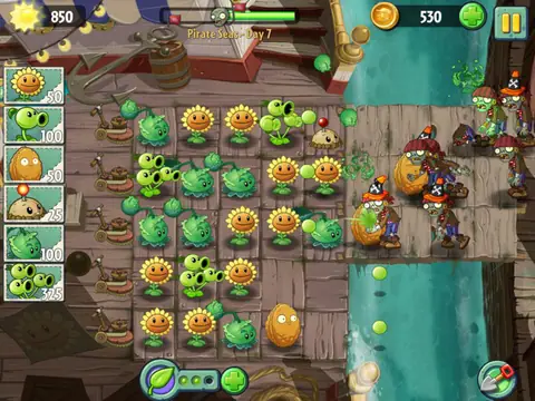 Captura de tela de Plants vs. Zombies 2: It's About Time (1 de 4)
