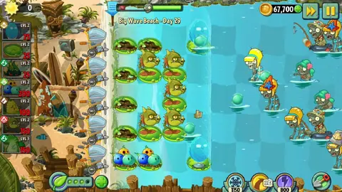 Captura de tela de Plants vs. Zombies 2: It's About Time (2 de 4)