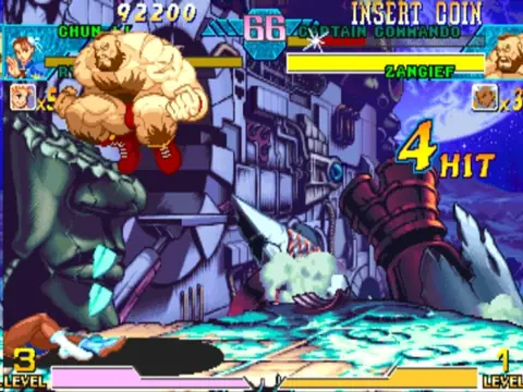 Captura de tela de Marvel vs. Capcom: Clash of Super Heroes (1 de 4)