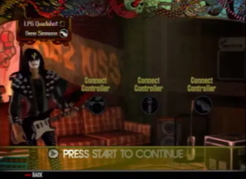 Captura de tela de Rock Band 2 (2 de 4)
