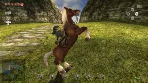 Captura de tela de The Legend of Zelda: Twilight Princess HD (4 de 4)