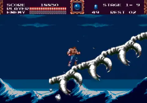 Captura de tela de Castlevania: Bloodlines (3 de 4)