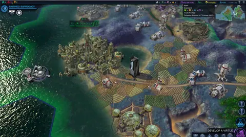 Captura de tela de Sid Meier's Civilization: Beyond Earth (3 de 4)