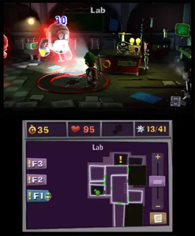 Captura de tela de Luigi's Mansion: Dark Moon (2 de 4)