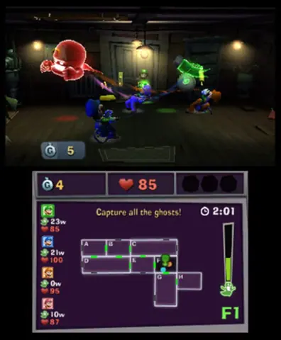 Captura de tela de Luigi's Mansion: Dark Moon (1 de 4)