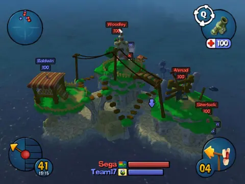 Captura de tela de Worms 3D (1 de 4)