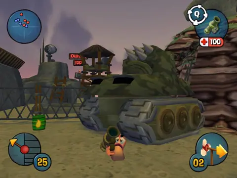 Captura de tela de Worms 3D (2 de 4)