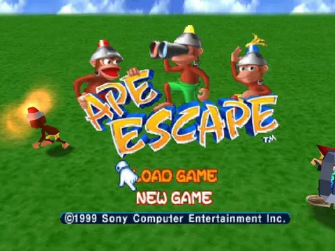 Captura de tela de Ape Escape (1 de 2)