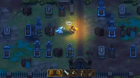 Captura de tela de Graveyard Keeper (3 de 4)
